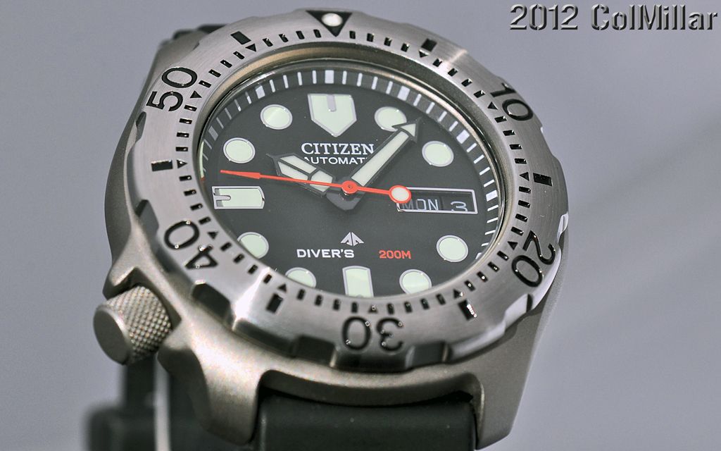 citizen titanium divers 200m